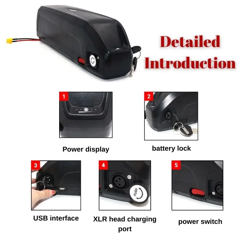 Hailongバッテリー 36V 48V 52V 30Ah  - Ebike Battery 48V 20Ah Hailong のレビューと価格